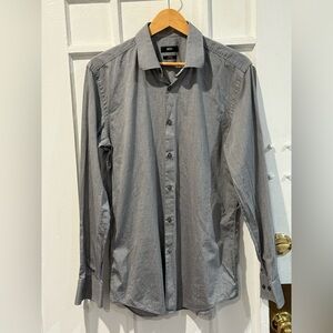 Boss Men's Charcoal Dress Shirt
